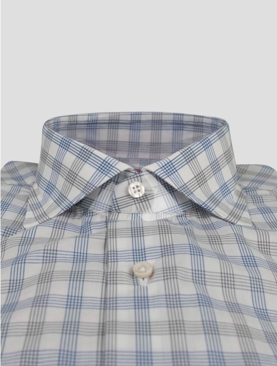 Isaia Isaia Multicolor Cotton Shirt Multicolor 001