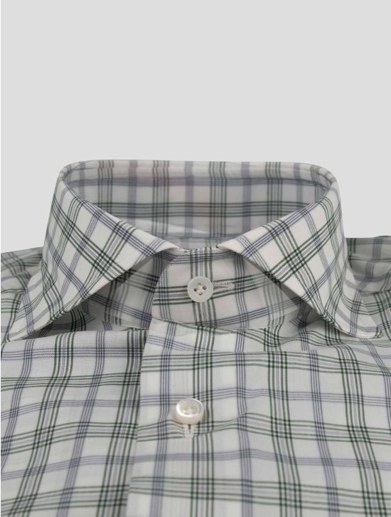 Isaia Isaia Multicolor Cotton Shirt Multicolor 001