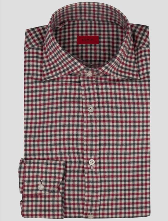 Isaia Isaia Multicolor Cotton Shirt Multicolor 000