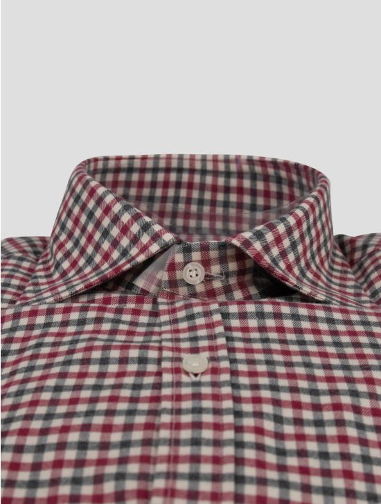 Isaia Isaia Multicolor Cotton Shirt Multicolor 001