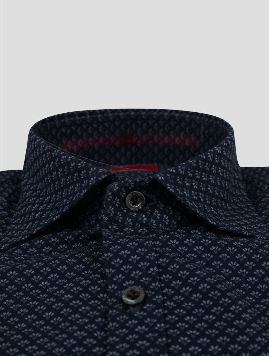 Isaia Isaia Blue Cotton Shirt Blue 001