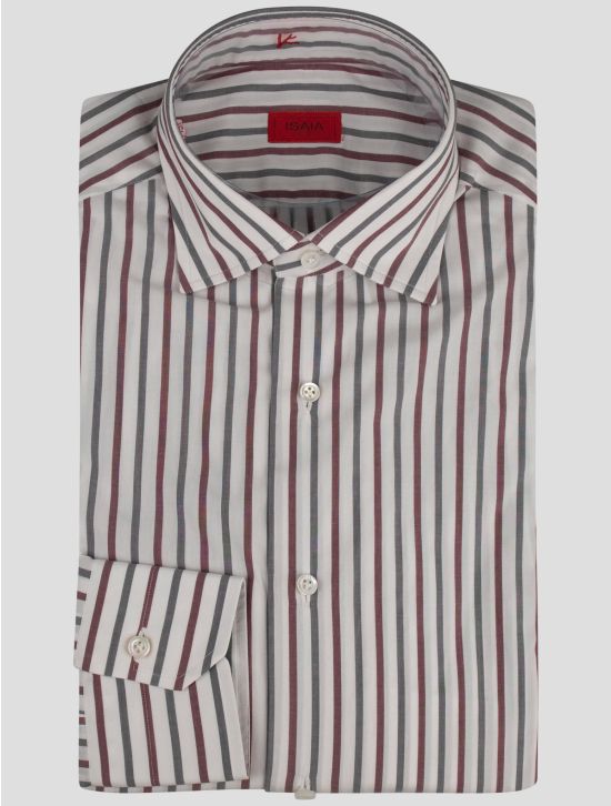 Isaia Isaia Multicolor Cotton Shirt Multicolor 000