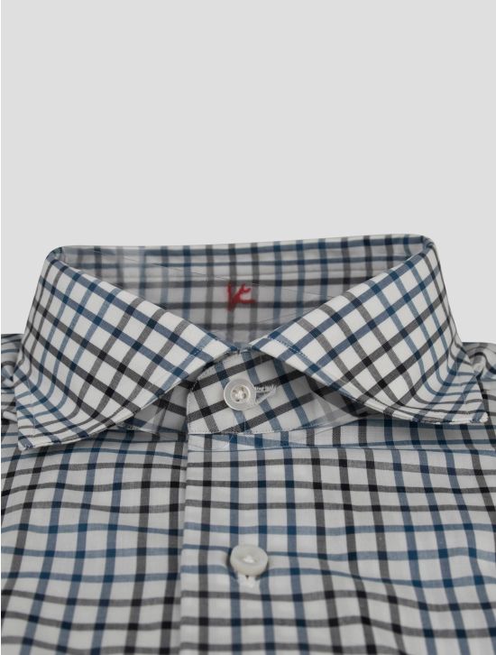 Isaia Isaia Multicolor Cotton Shirt Multicolor 001