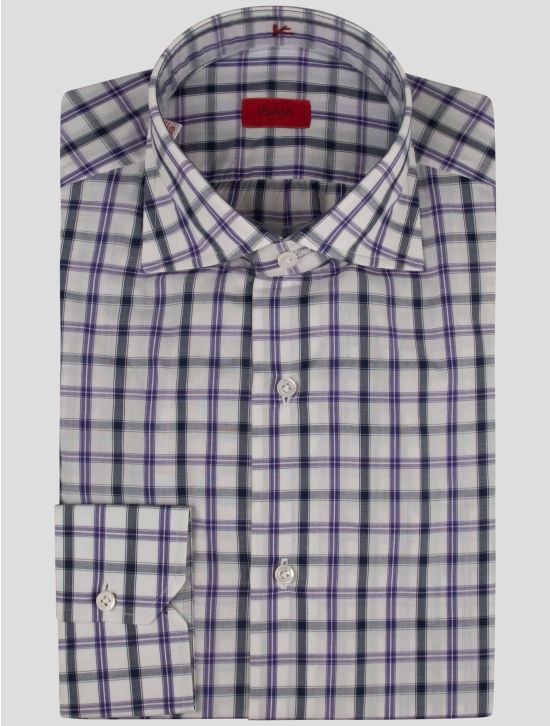 Isaia Isaia Multicolor Cotton Shirt Multicolor 000