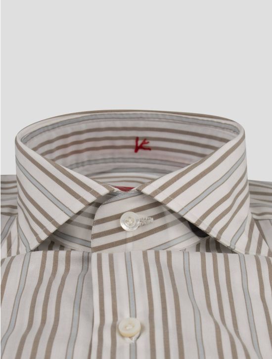 Isaia Isaia Multicolor Cotton Shirt Multicolor 001