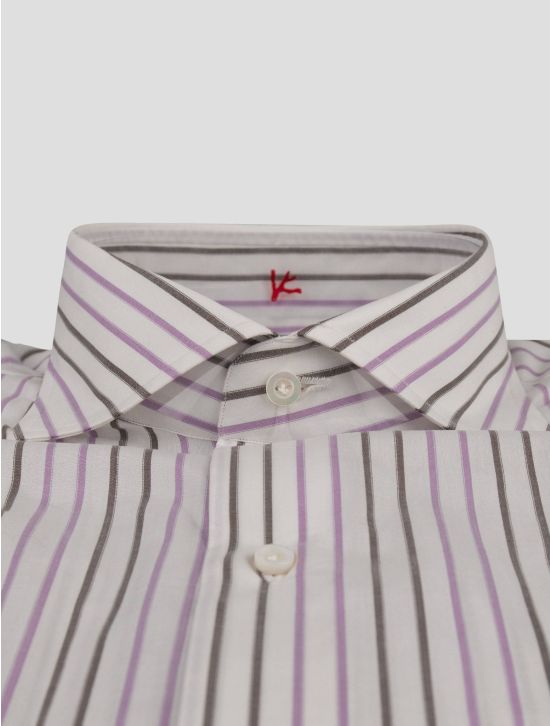 Isaia Isaia Multicolor Cotton Shirt Multicolor 001