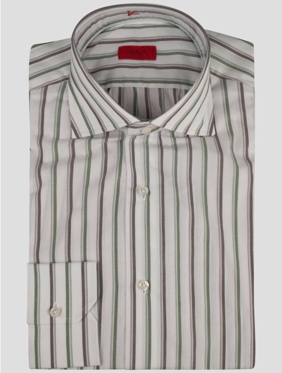 Isaia Isaia Multicolor Cotton Shirt Multicolor 000