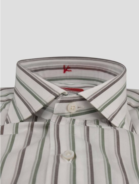 Isaia Isaia Multicolor Cotton Shirt Multicolor 001