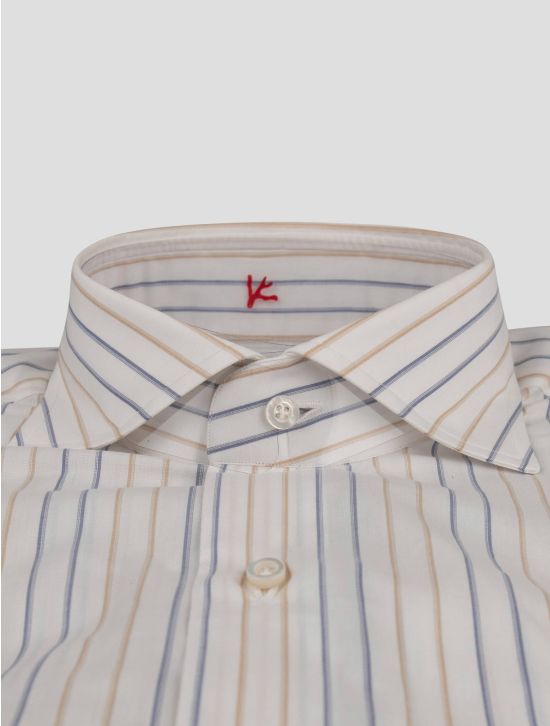 Isaia Isaia Multicolor Cotton Shirt Multicolor 001