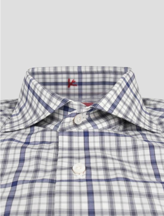 Isaia Isaia Multicolor Cotton Shirt Multicolor 001