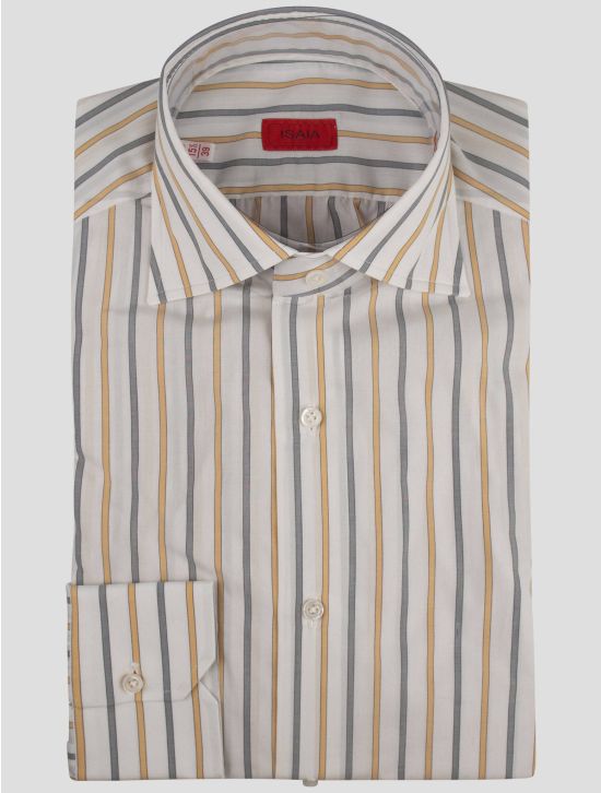 Isaia Isaia Multicolor Cotton Shirt Multicolor 000