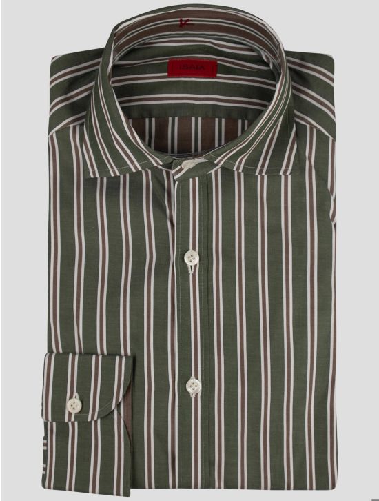 Isaia Isaia Multicolor Cotton Shirt Multicolor 000