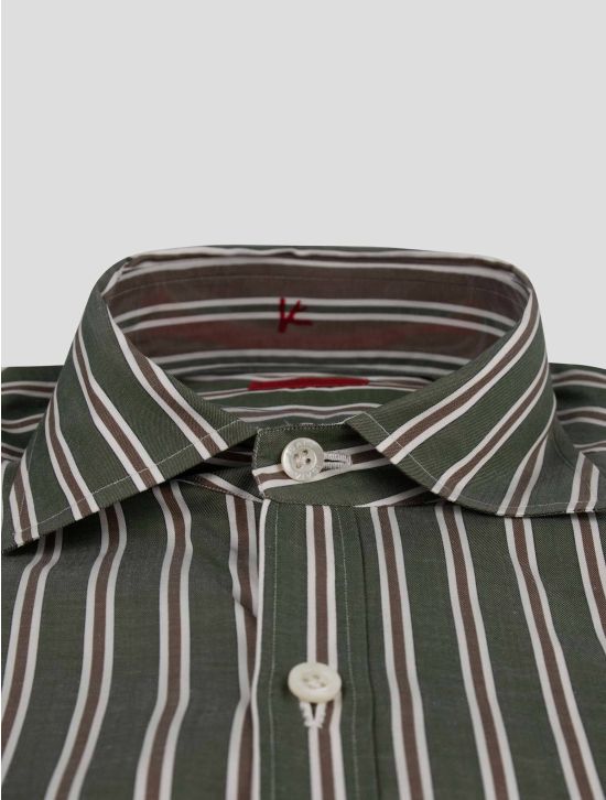 Isaia Isaia Multicolor Cotton Shirt Multicolor 001