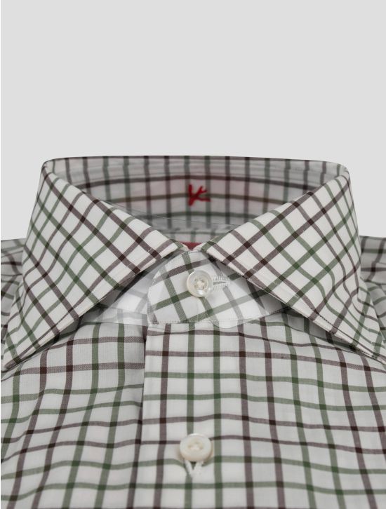 Isaia Isaia Multicolor Cotton Shirt Multicolor 001