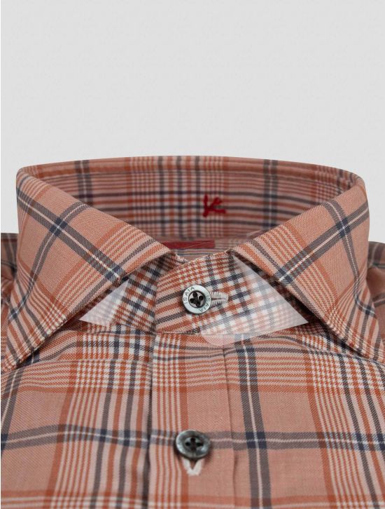 Isaia Isaia Multicolor Cotton Shirt Multicolor 001