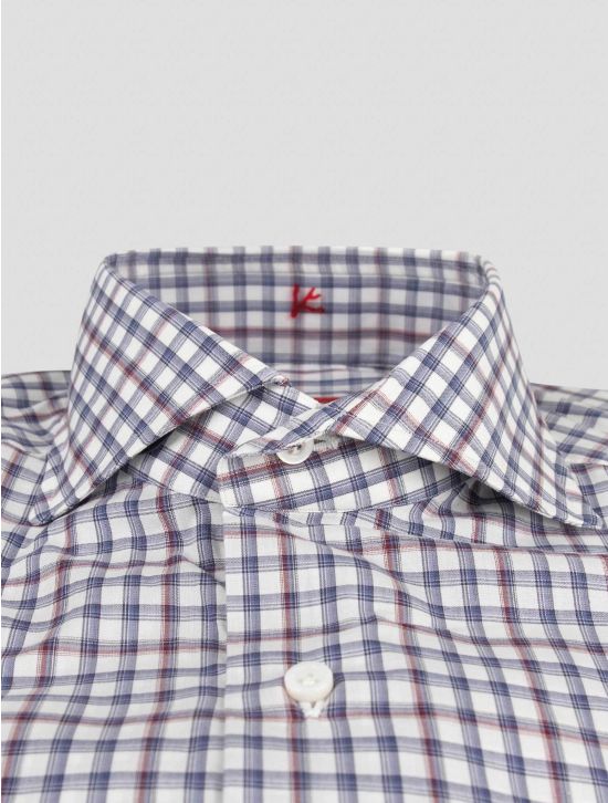 Isaia Isaia Multicolor Cotton Shirt Multicolor 001