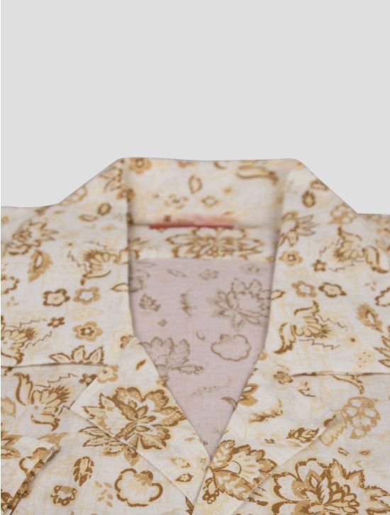 Isaia Isaia Beige Cotton Shirt Beige 001