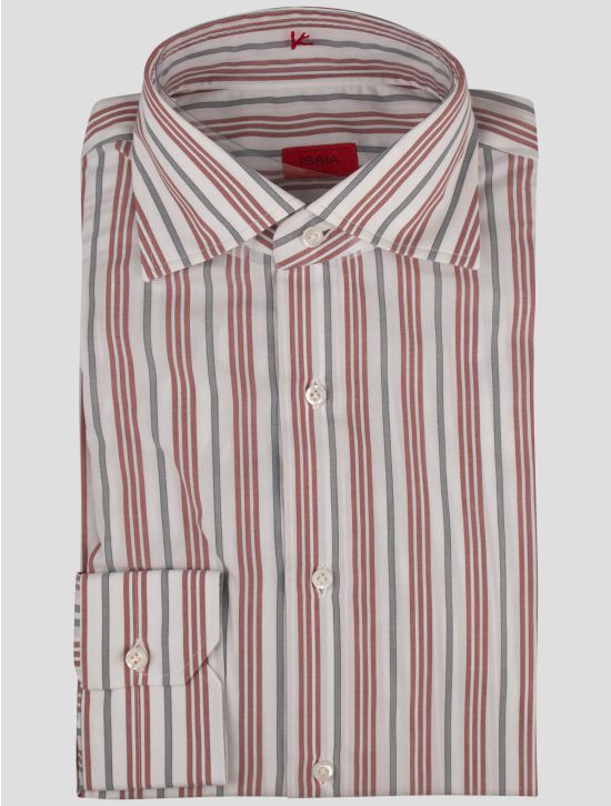 Isaia Isaia Multicolor Cotton Shirt Multicolor 000