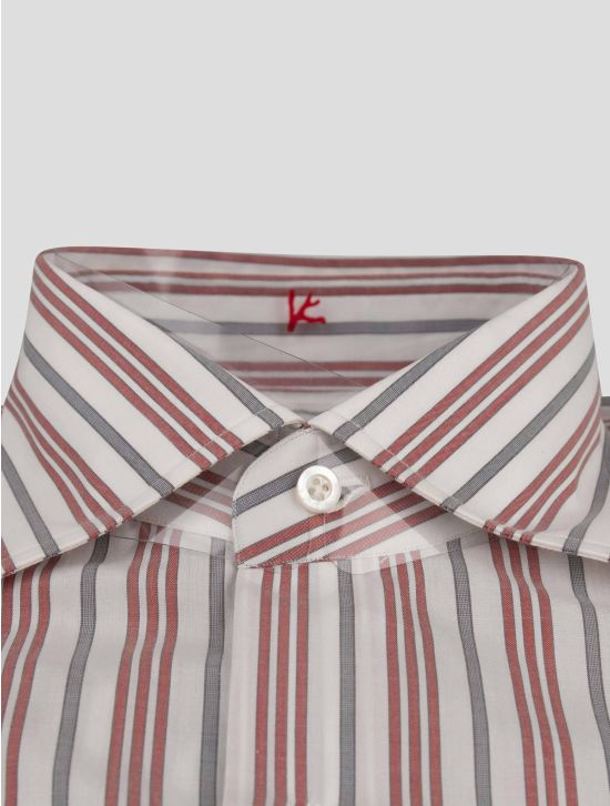 Isaia Isaia Multicolor Cotton Shirt Multicolor 001