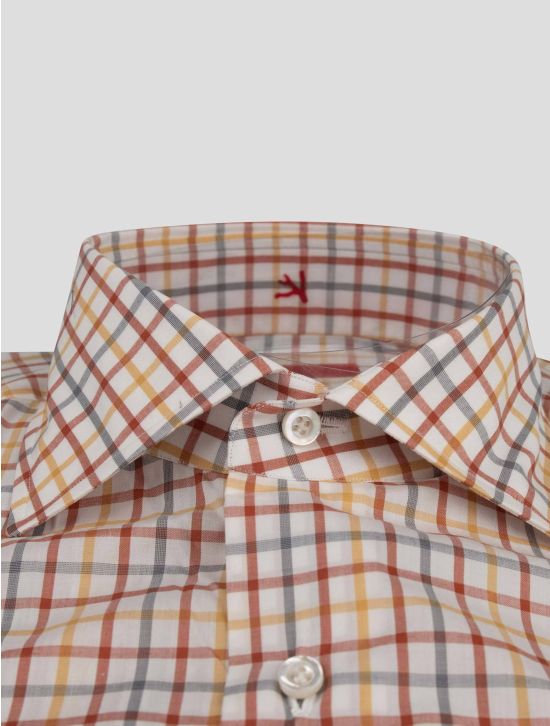 Isaia Isaia Multicolor Cotton Shirt Multicolor 001