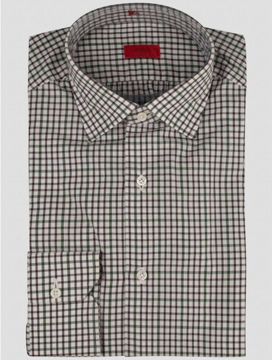 Isaia Isaia Multicolor Cotton Shirt Multicolor 000