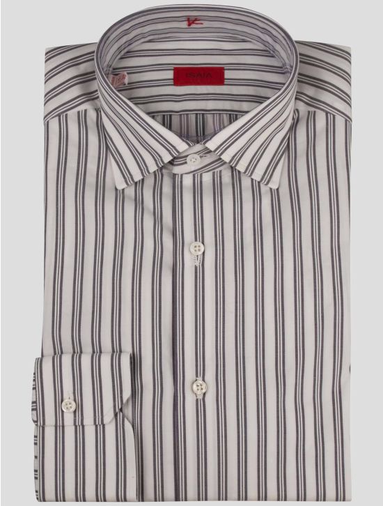 Isaia Isaia Multicolor Cotton Shirt Multicolor 000