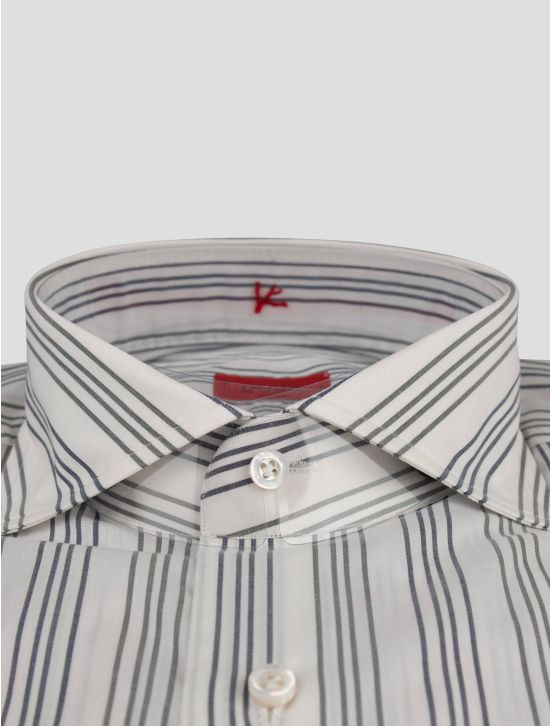 Isaia Isaia Multicolor Cotton Shirt Multicolor 001