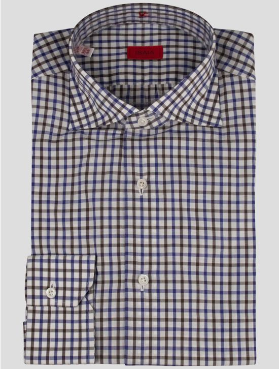 Isaia Isaia Multicolor Cotton Shirt Multicolor 000