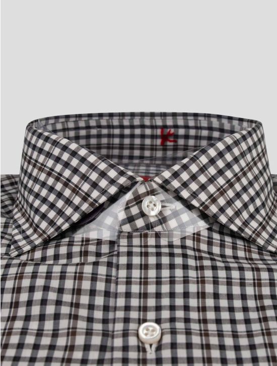 Isaia Isaia Multicolor Cotton Shirt Multicolor 001