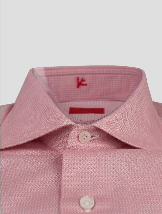 Isaia Isaia Pink Cotton Shirt Pink 001