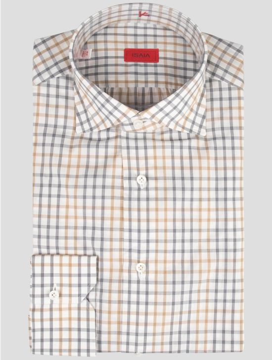 Isaia Isaia Multicolor Cotton Shirt Multicolor 000