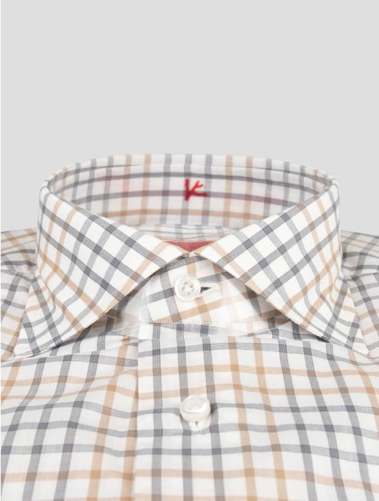 Isaia Isaia Multicolor Cotton Shirt Multicolor 001