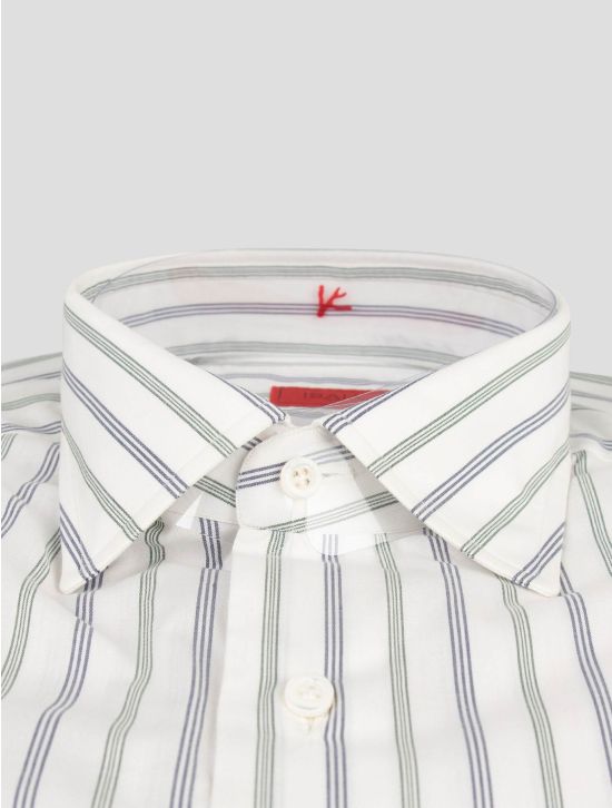 Isaia Isaia Multicolor Cotton Shirt Multicolor 001