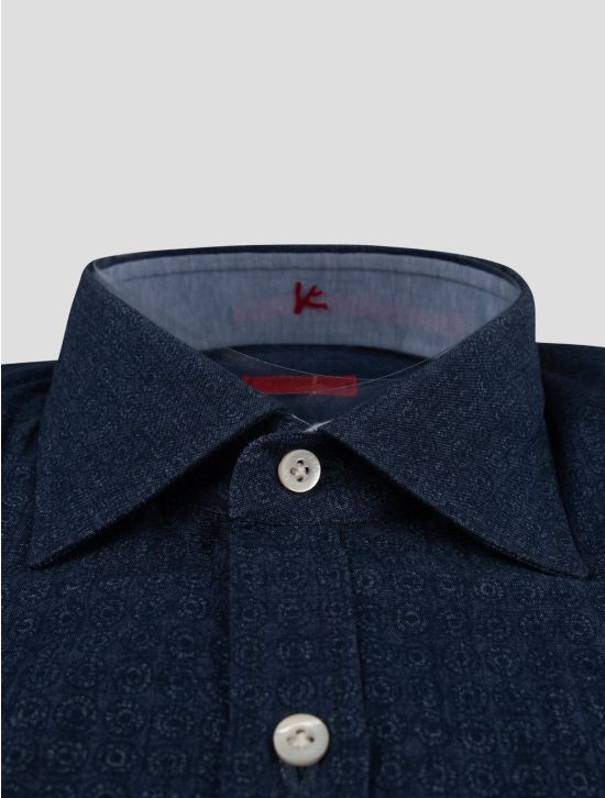 Isaia Isaia Blue Cotton Shirt Blue 001