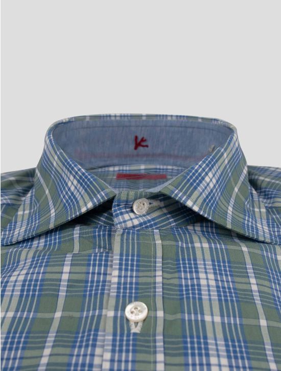 Isaia Isaia Multicolor Cotton Shirt Multicolor 001