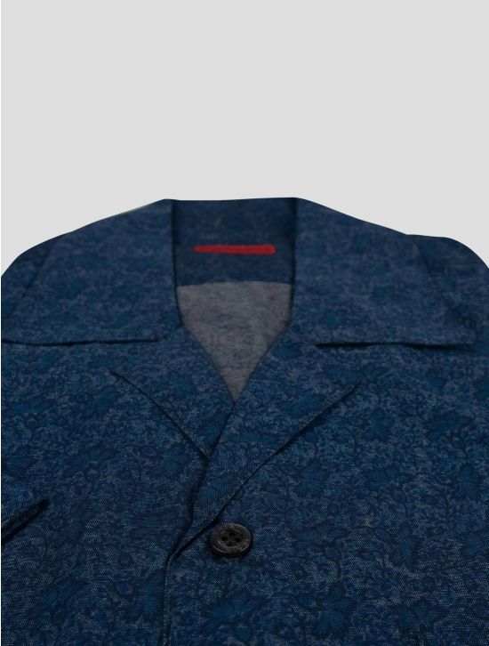 Isaia Isaia Blue Cotton Shirt Blue 001