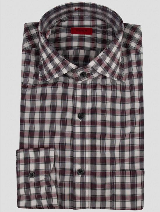 Isaia Isaia Multicolor Cotton Shirt Multicolor 000