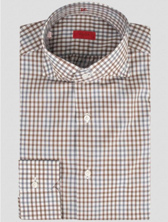 Isaia Isaia Multicolor Cotton Shirt Multicolor 000