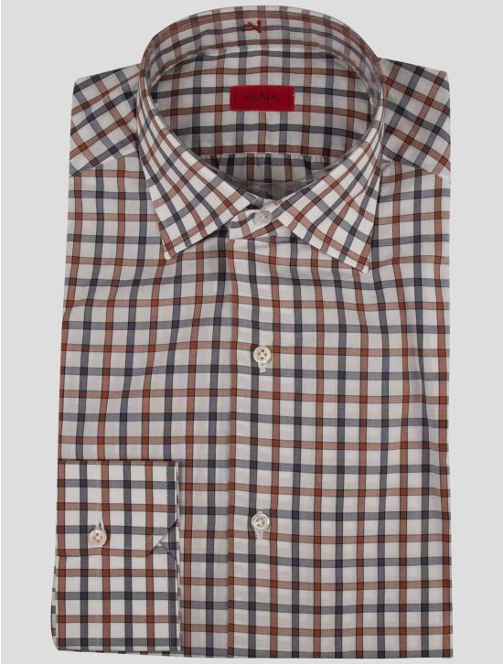 Isaia Isaia Multicolor Cotton Shirt Multicolor 000