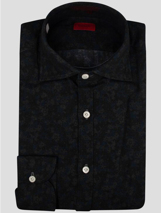 Isaia Isaia Multicolor Cotton Shirt Multicolor 000