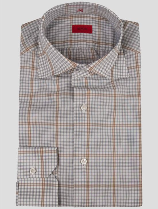 Isaia Isaia Multicolor Cotton Shirt Multicolor 000