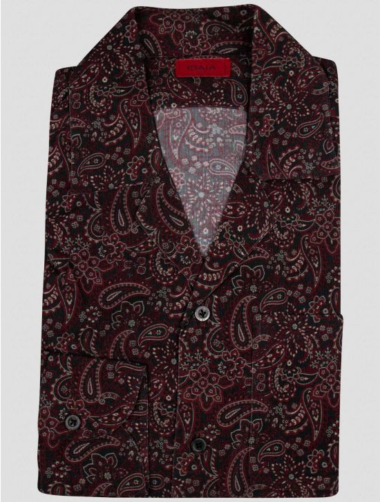 Isaia Isaia Blue Cotton Shirt Multicolor 000