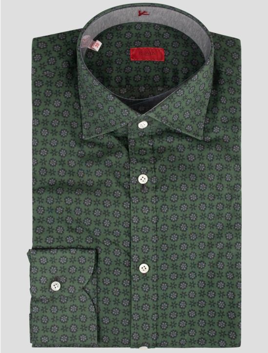 Isaia Isaia Multicolor Cotton Shirt Multicolor 000