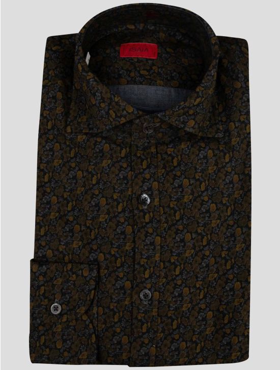 Isaia Isaia Multicolor Cotton Shirt Multicolor 000