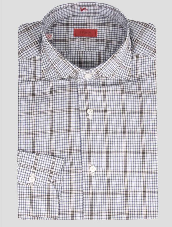 Isaia Isaia Multicolor Cotton Shirt Multicolor 000