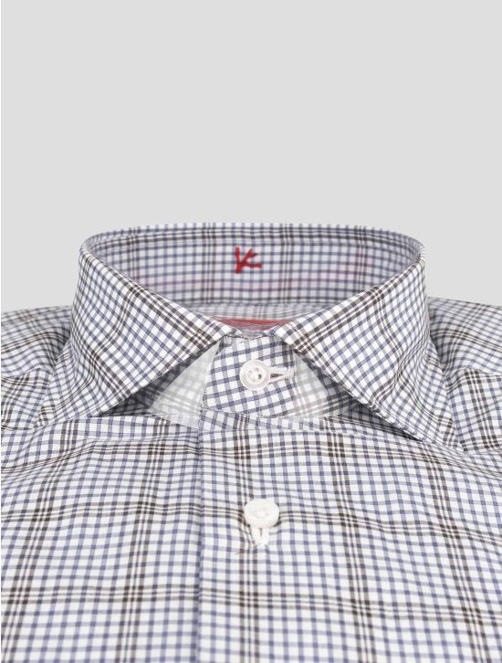 Isaia Isaia Multicolor Cotton Shirt Multicolor 001