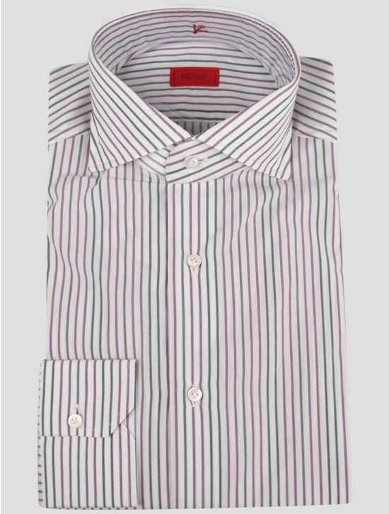 Isaia Isaia Multicolor Cotton Shirt Multicolor 000