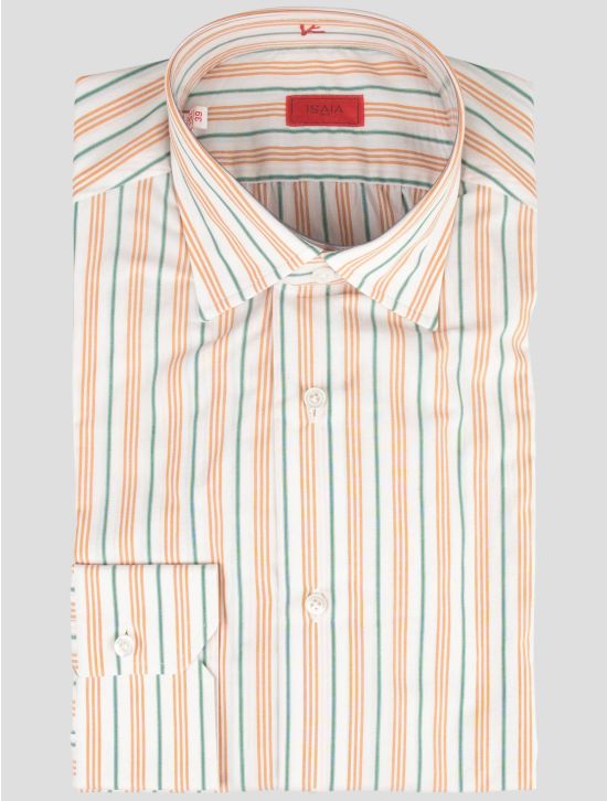 Isaia Isaia Multicolor Cotton Shirt Multicolor 000