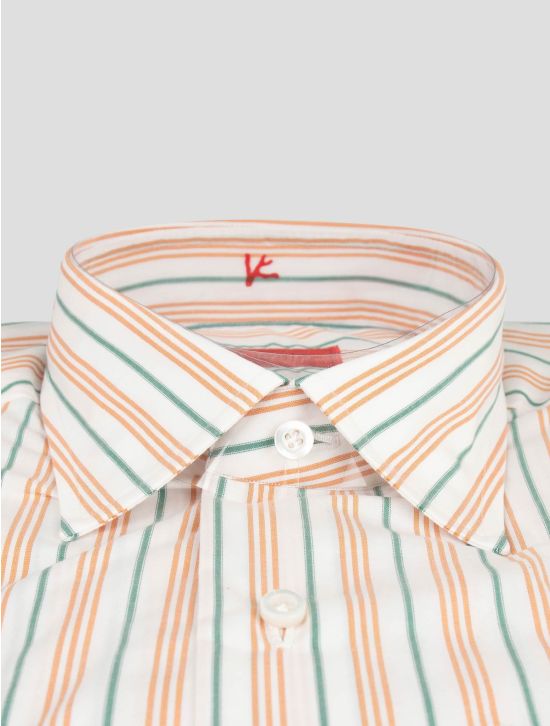 Isaia Isaia Multicolor Cotton Shirt Multicolor 001