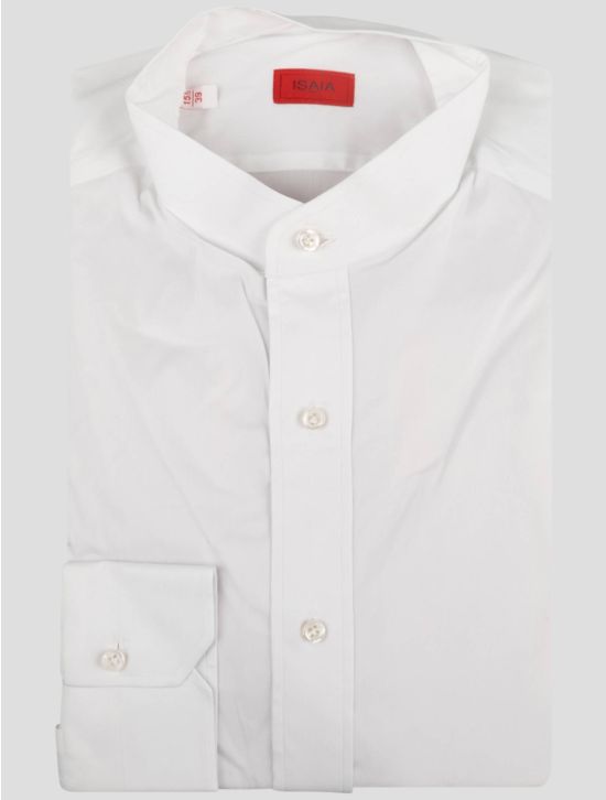 Isaia Isaia White Cotton Shirt White 000